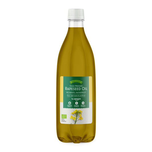 by Amazon Bio Rapsöl (1 Liter): Vegan, Kaltgepresst