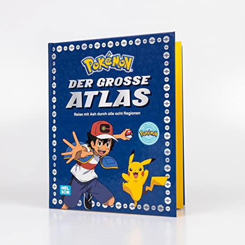 Pokémon Handbuch: Der große Atlas - Reise mit Ash durch alle 8 Regionen