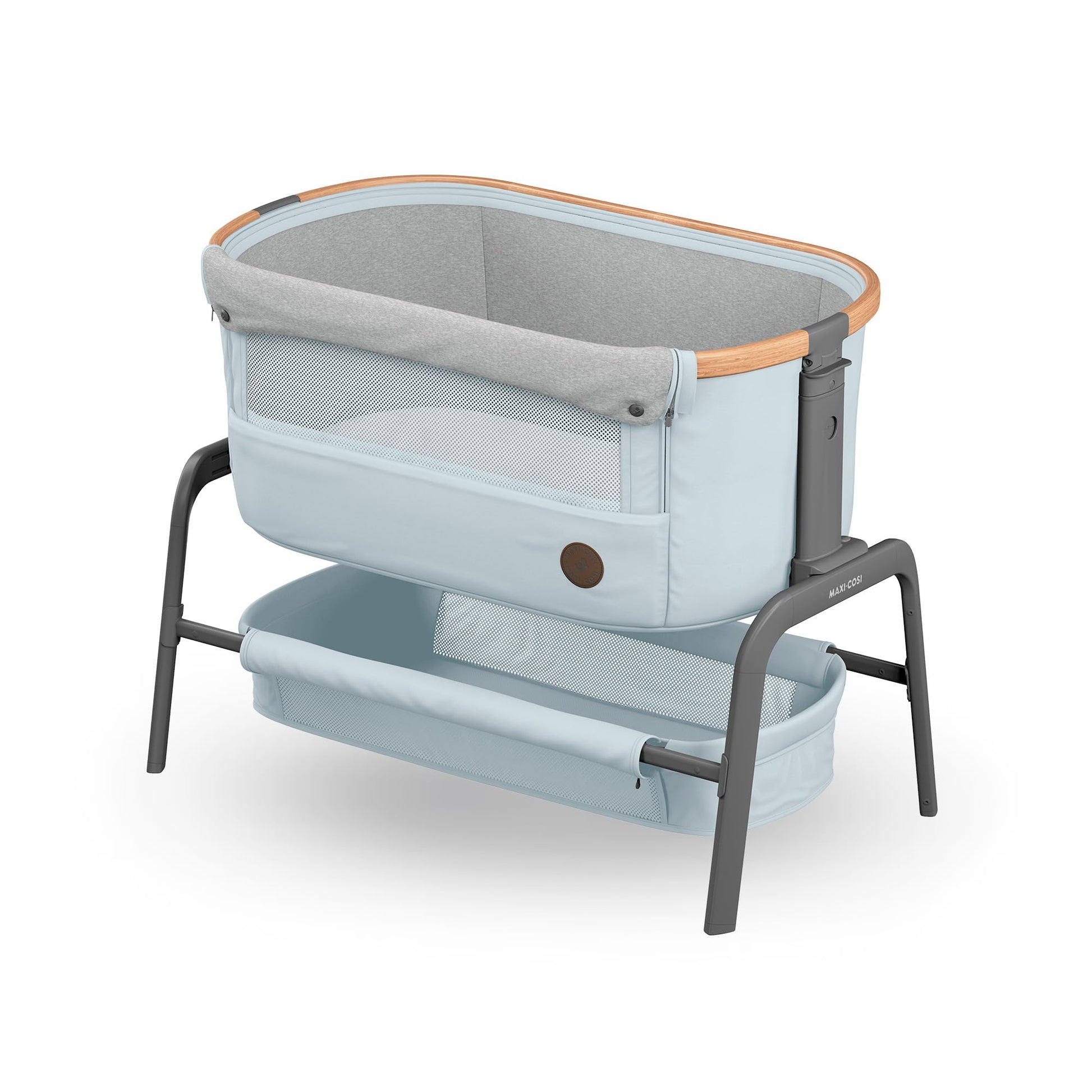 Maxi-Cosi Iora Beistellbett Baby: Faltbares Co-Sleeper, 0-6 Monate, max. 9kg, 4 Neigungs- und 5 Höhenstufen