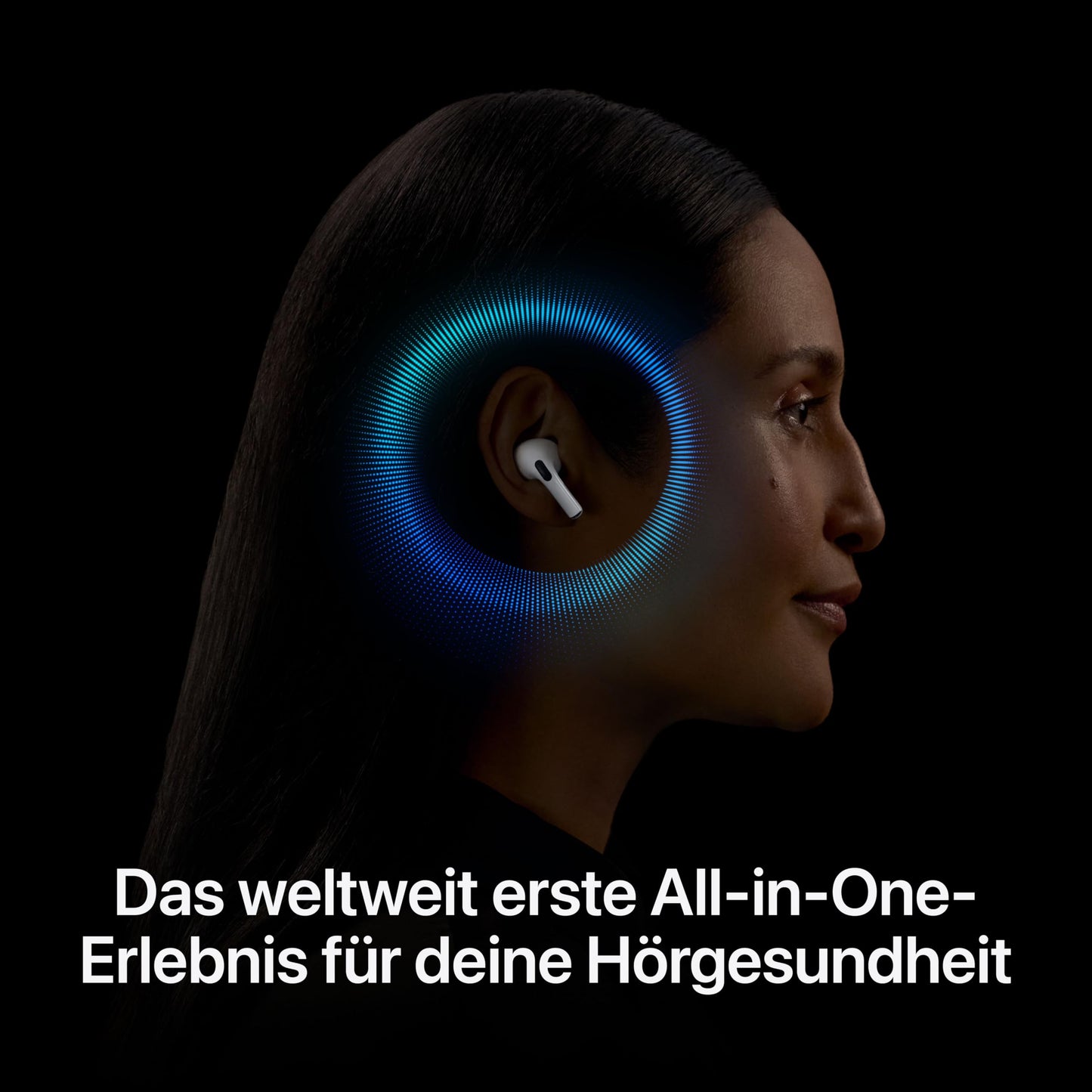 Apple AirPods Pro 2 Wireless In-Ear Headphones, Bluetooth Headphones, Active Noise Cancellation, Hearing Aid Function