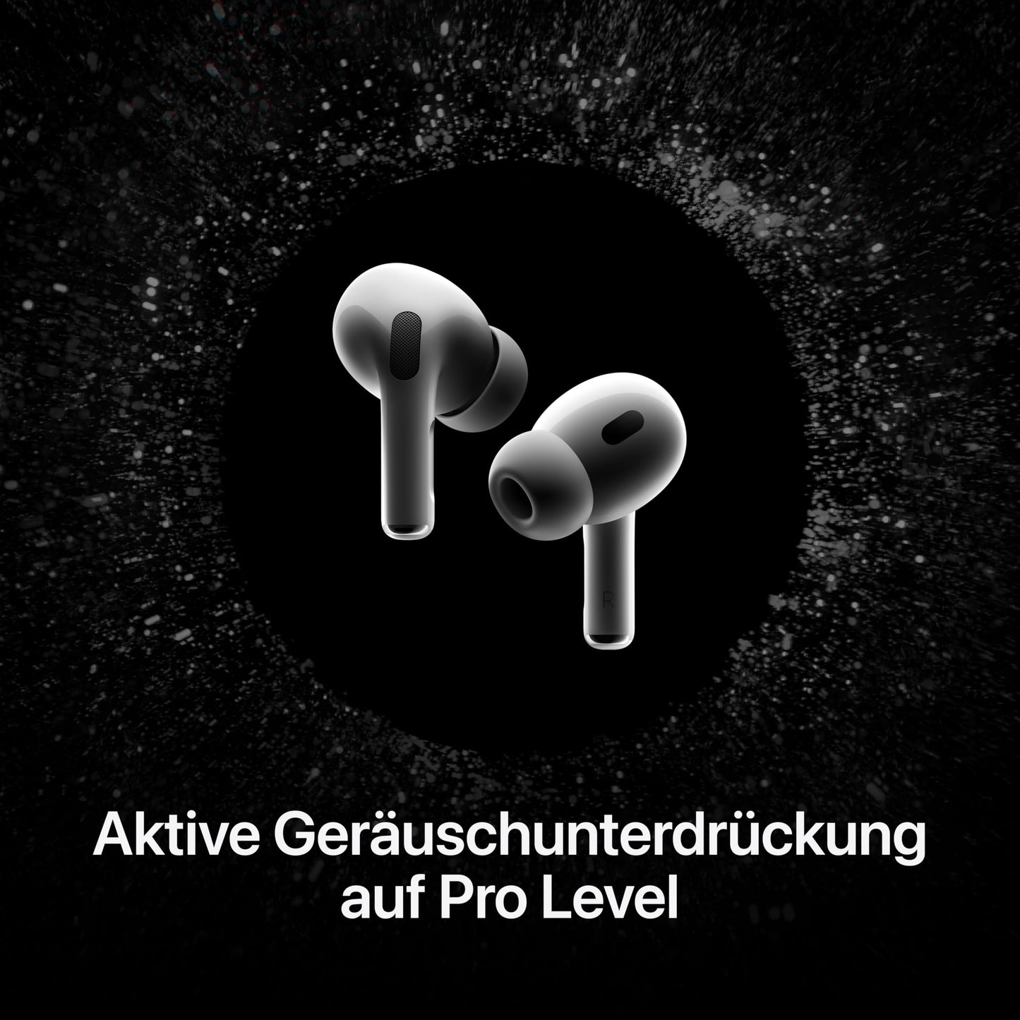 Apple AirPods Pro 2 Wireless In-Ear Headphones, Bluetooth Headphones, Active Noise Cancellation, Hearing Aid Function