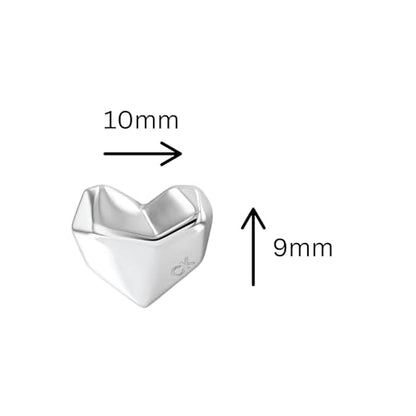 Calvin Klein Ohrstecker für Damen aus Kollektion 'Faceted Heart'