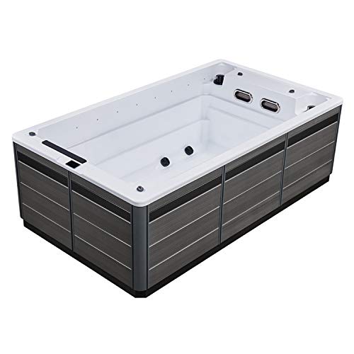 AWT AQART Design-SwimSpa für 4 Personen: Exklusive Whirlpool-Pool-Kombination