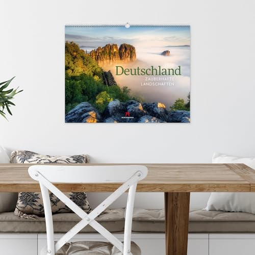 Deutschland Kalender 2026: Zauberhafte Landschaften im Querformat (54x42cm)