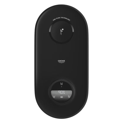 Grohe 'Blue Fizz Advanced' water carbonator set with CO2 level indicator and cleaning powder