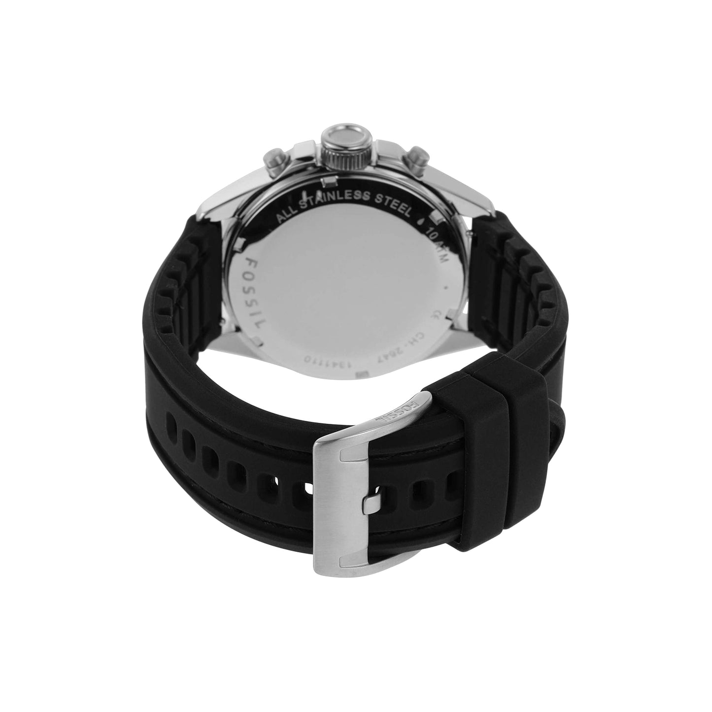 FOSSIL Decker Quartz Chronograph Men's Watch (44mm) with Stainless Steel or Leather Strap
