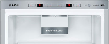 Bosch KGE49AICA fridge-freezer combination XXL VitaFresh: AntiFingerprint