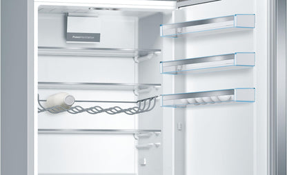Bosch KGE49AICA fridge-freezer combination XXL VitaFresh: AntiFingerprint