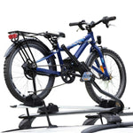OMAC Farad P-Style roof bike rack for bikes up to 25 kg | TÜV-approved, steel