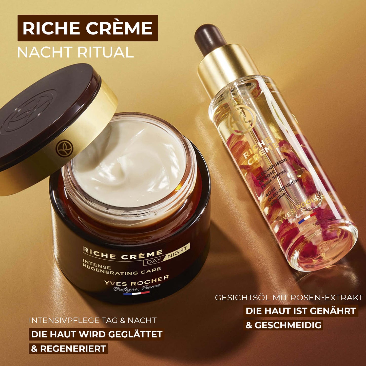 Yves Rocher RICHE CRÉME Anti-Aging Face Cream for Day &amp; Night (75ml)