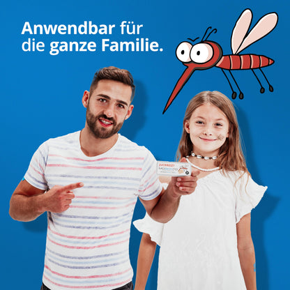 MOSKINTO Mückenpflaster gegen Mückenstich, Stichheiler (24 Pflaster) für Kinder und Erwachsene
