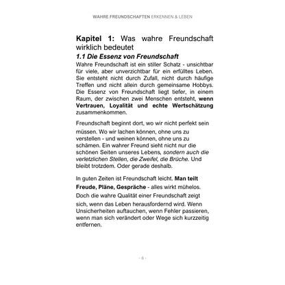 Wahre Freundschaften Erkennen & Leben: Der praktische Ratgeber für echte Freundschaften
