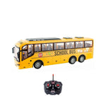 Electric Remote-Controlled Wireless Tour Bus (1:30) Model with Lights