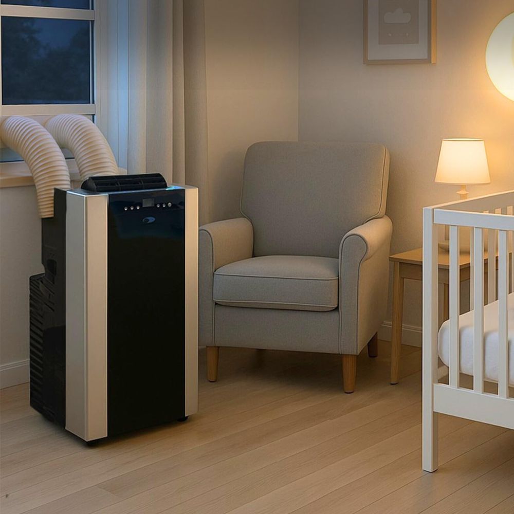 Whynter (ARC-14S) Portable Air Conditioner 'Platinum and Black' | 14000 BTU