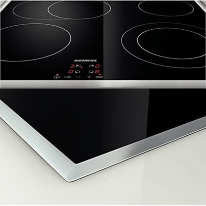 Siemens (ET645HN17E) glass ceramic electric hob - 58.3cm: Digital function display