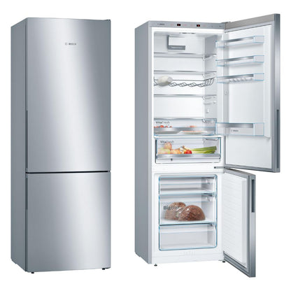 Bosch KGE49AICA Kühl-Gefrier-Kombination XXL VitaFresh: AntiFingerprint