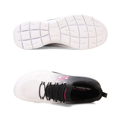 Skechers  'Summits Bright Charmer' Slip-On Damen Sneaker mit S/W Netzbesatz