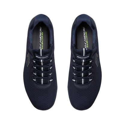 Skechers Summits Men's Sneaker - Navy Mesh Trim with Memory Foam Insole