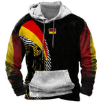 Vintage Germany Flag Hoodie | Unisex Hoodie, Streetwear Sweatshirt